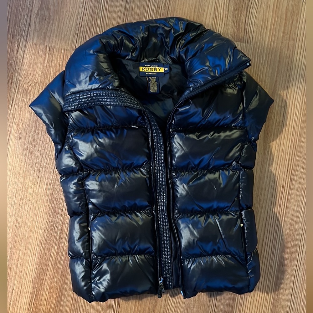 Black Puffer Vest Ralph Lauren